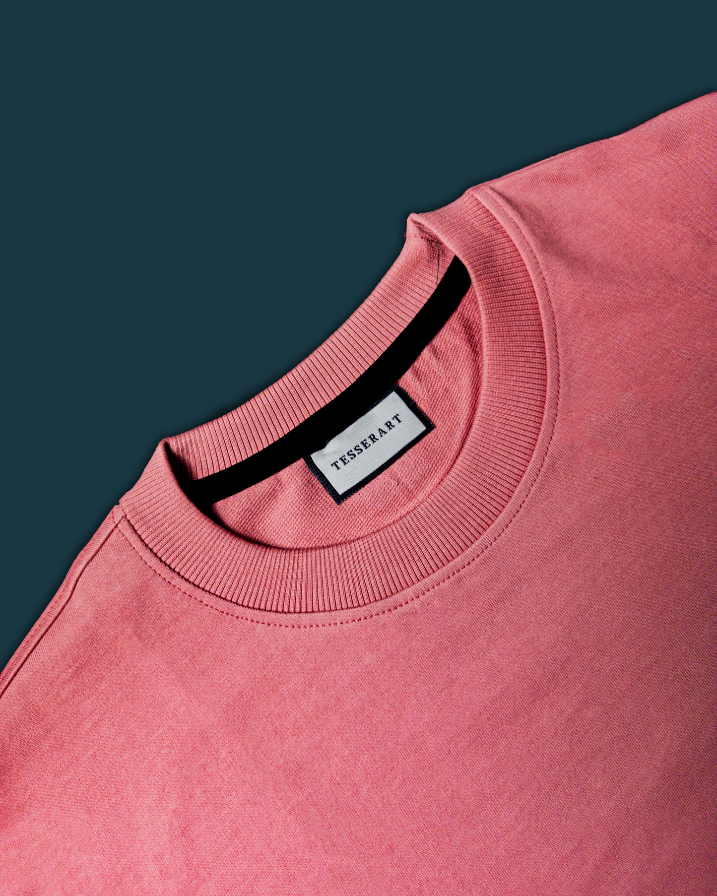 Solid Dusty Pink Oversized Fit T-shirt