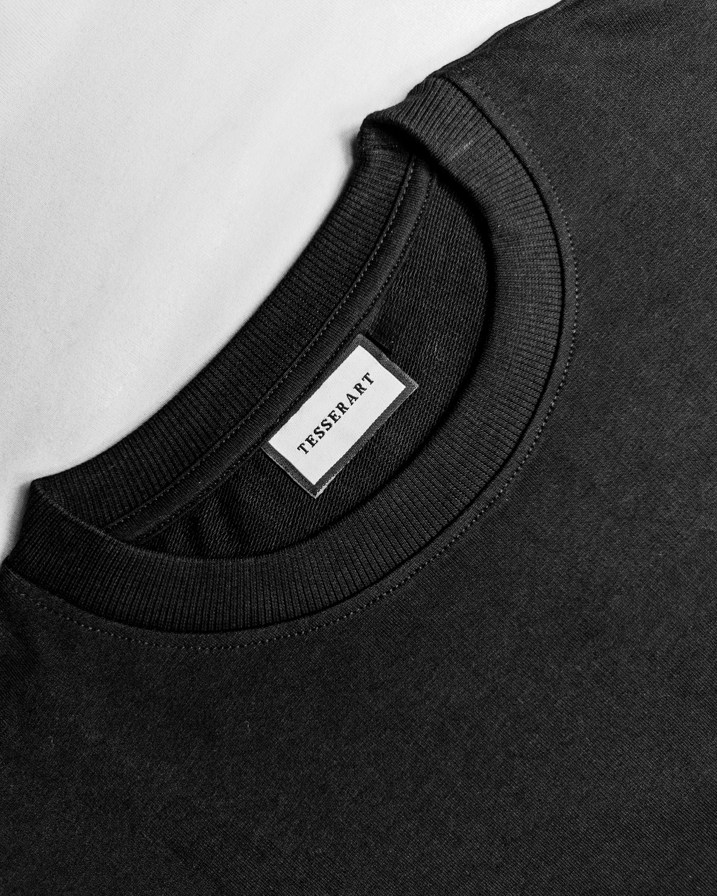 Solid Black Oversized Fit T-shirt
