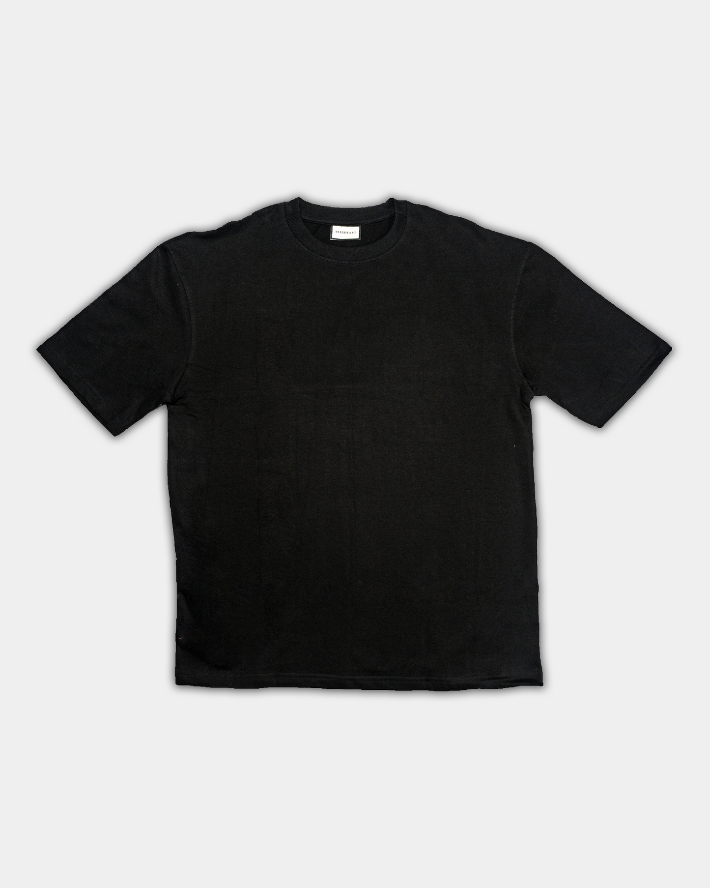 Solid Black Oversized Fit T-shirt