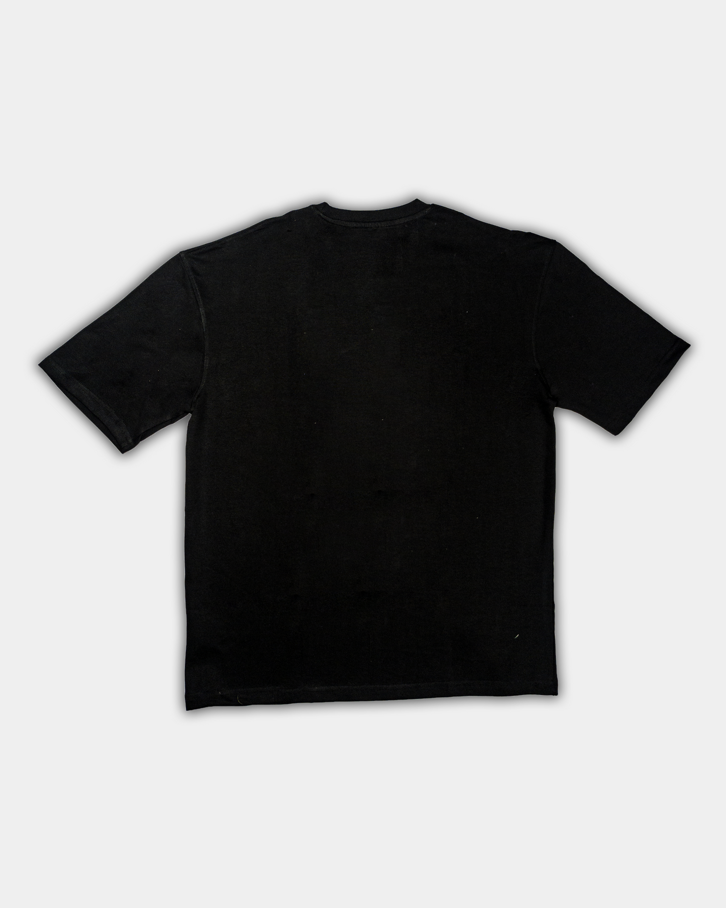 Solid Black Oversized Fit T-shirt