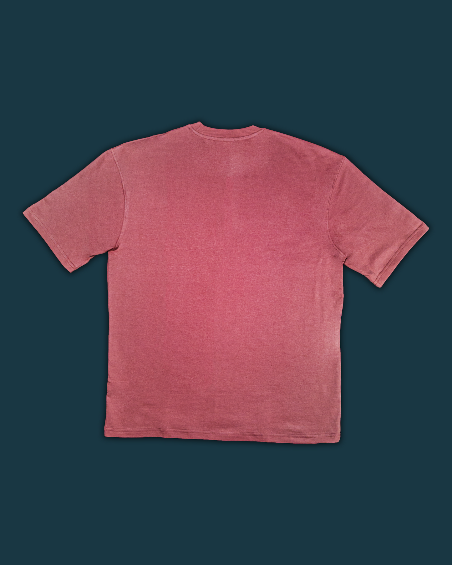 Solid Dusty Pink Oversized Fit T-shirt