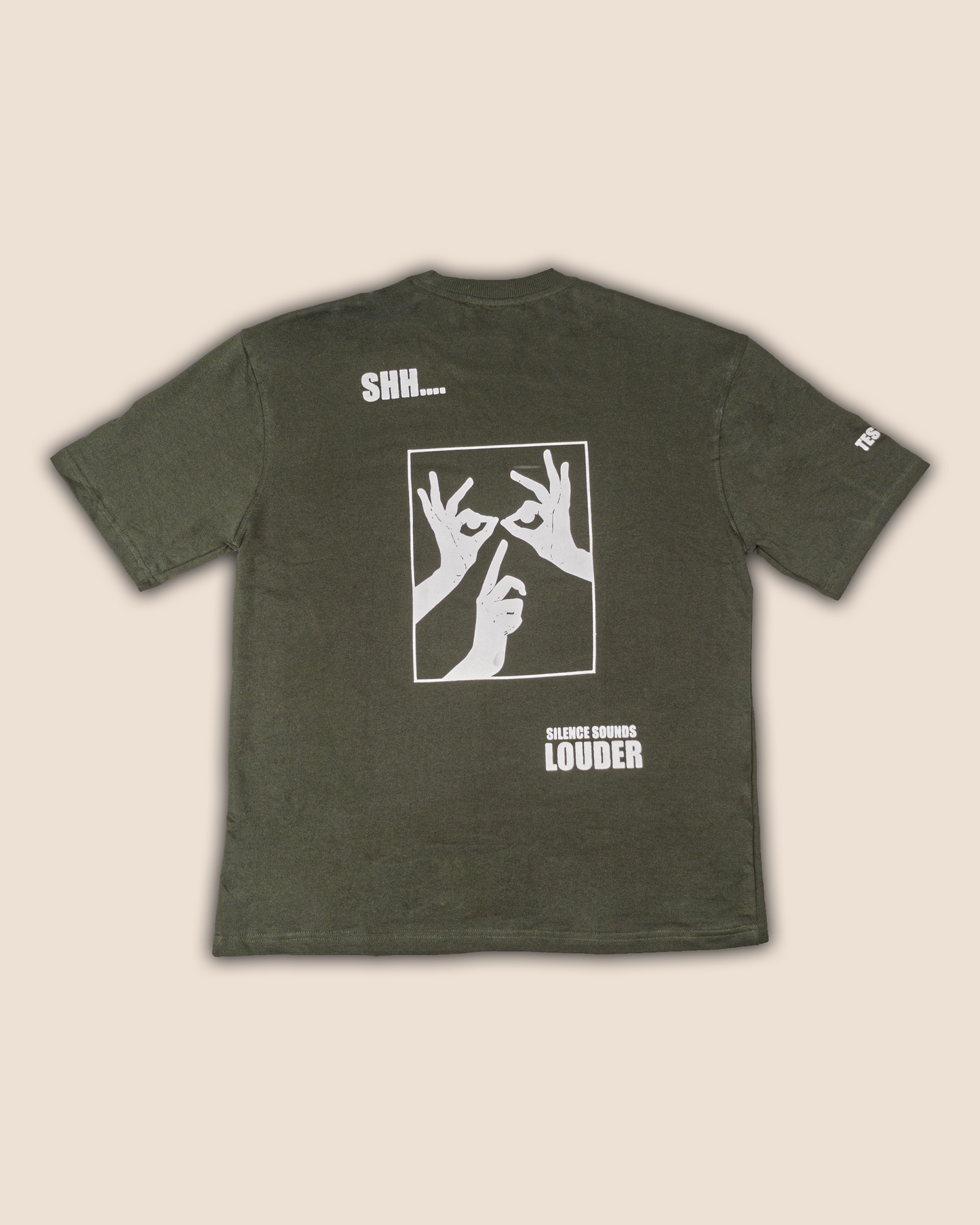 Olive green Oversized Fit T-shirt