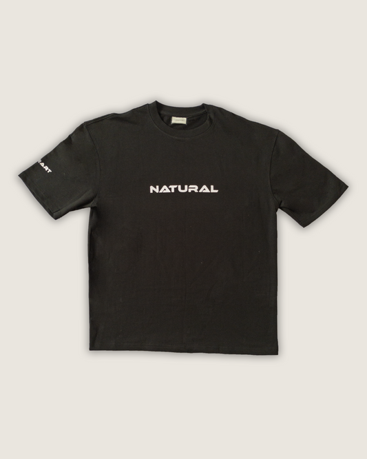 Gym Rat Label Tee – Black