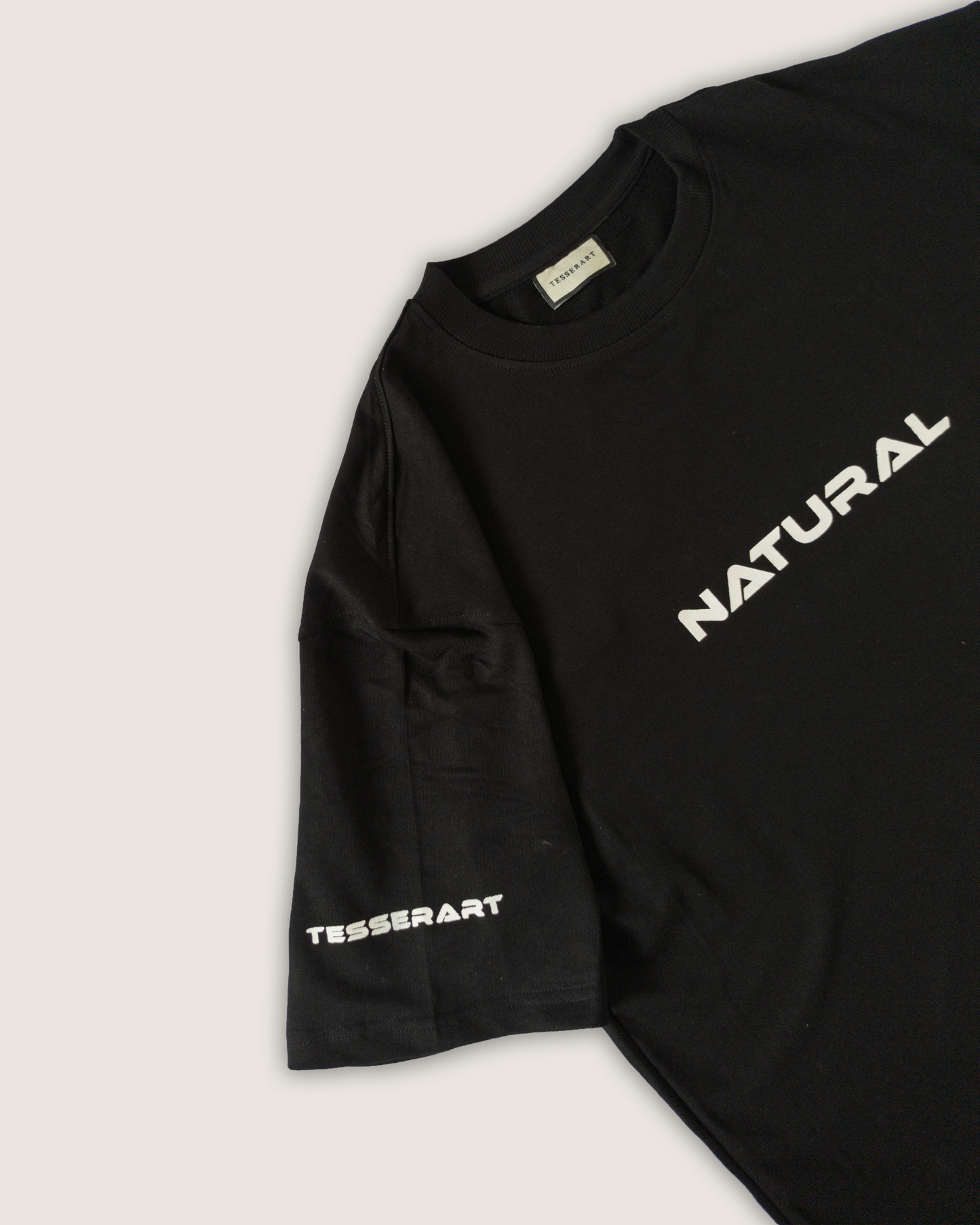 Gym Rat Label Tee – Black